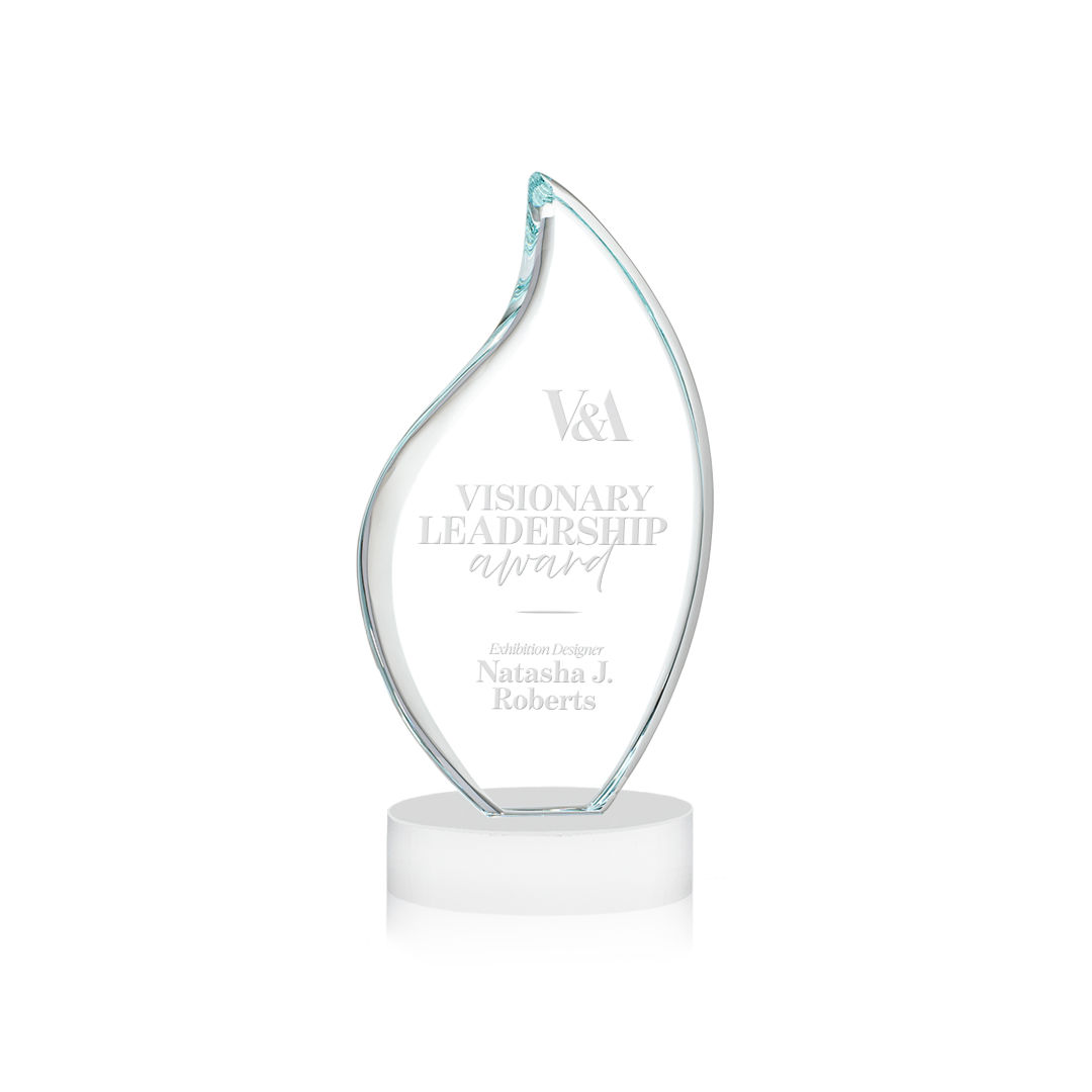 Odessy Flame Award on Alberton Base - White 8