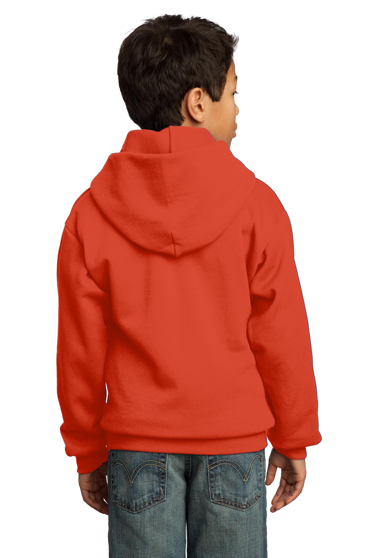 Port & Company® Youth Core Fleece Pullover Hooded Sweatshirt 4