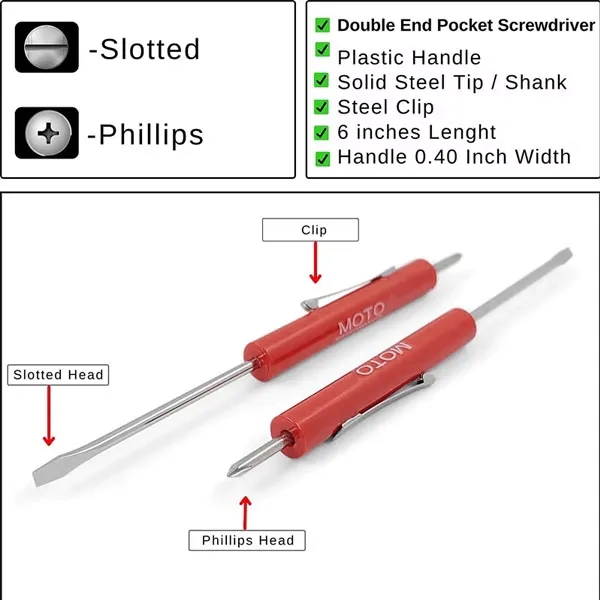 Double Ended Pocket Screwdriver 4