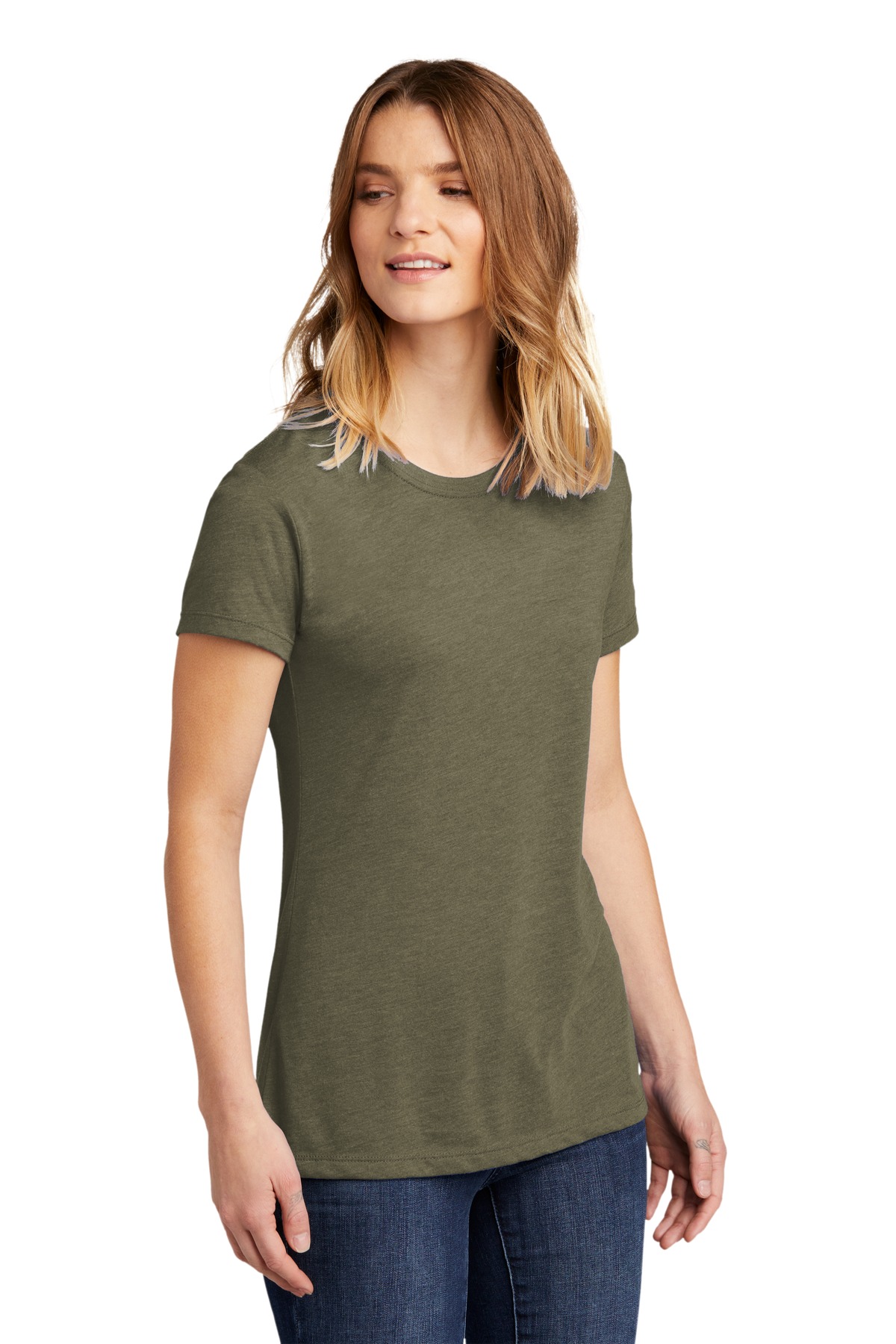 Next Level Apparel Women's CVC Tee. NL6610 15