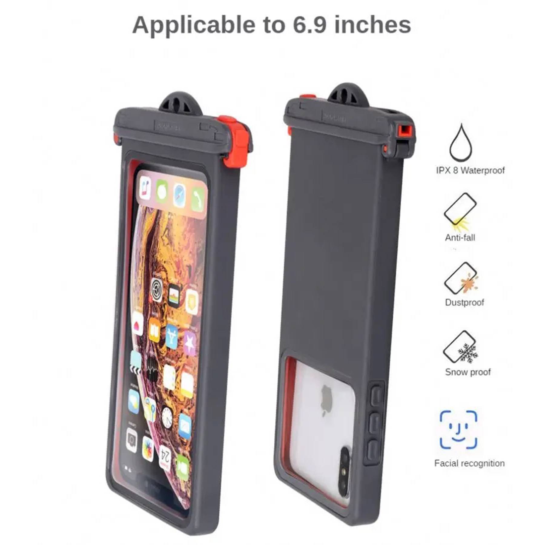 Mobile Waterproof Bag Phone Pouch 4
