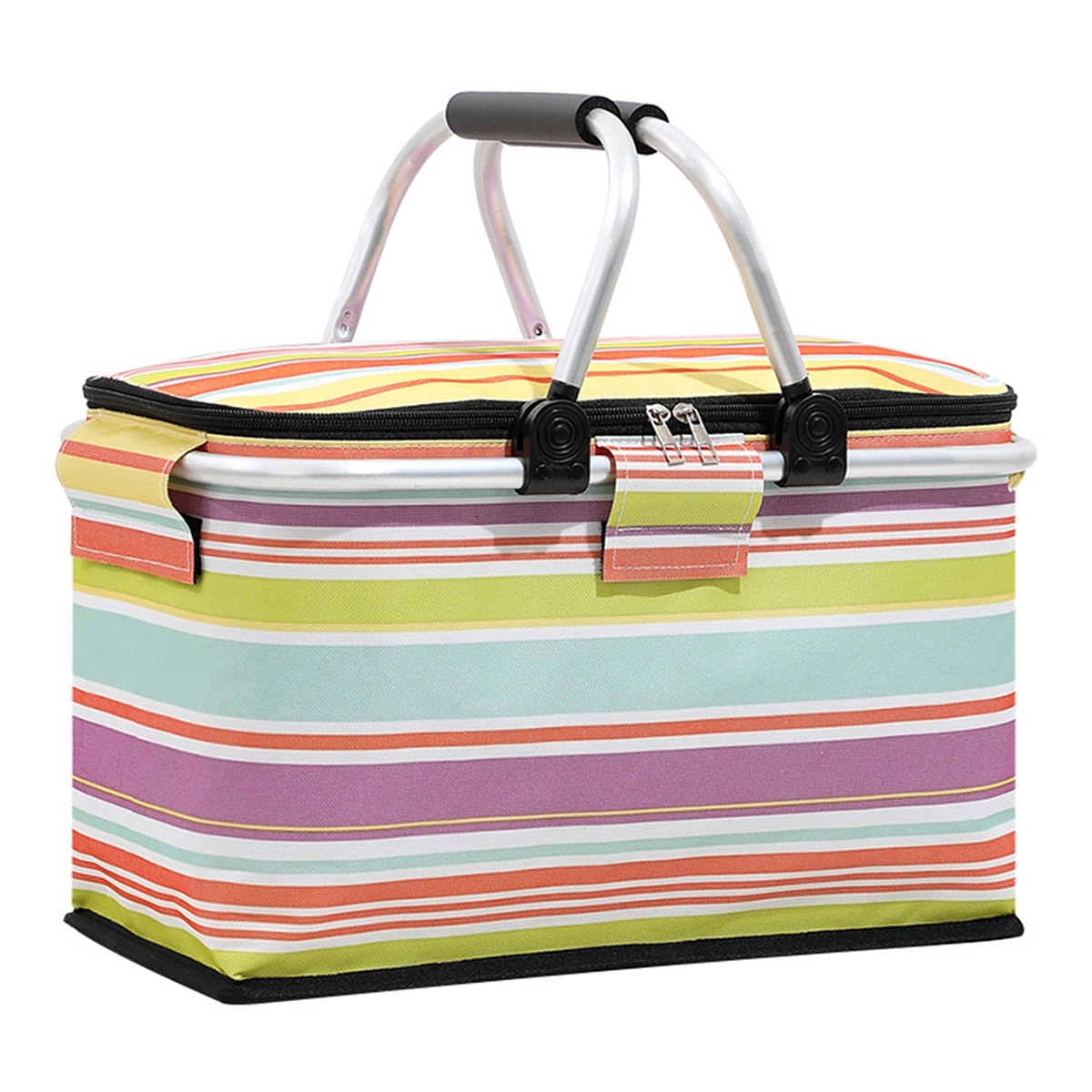 Oxford cloth picnic basket 21