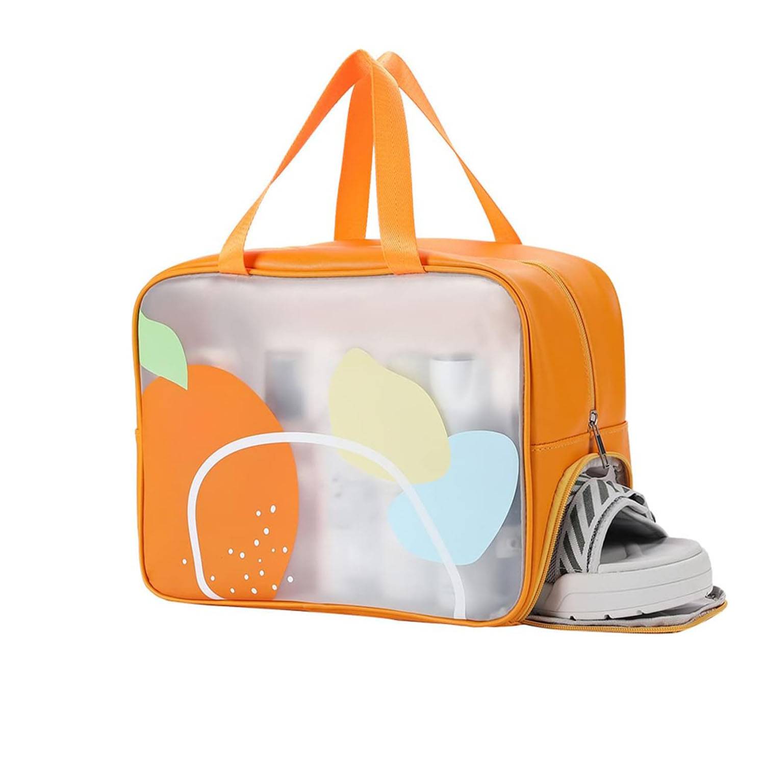 Cosmetics Wet Dry Separate Toiletry Bag with Shoes Storage 9