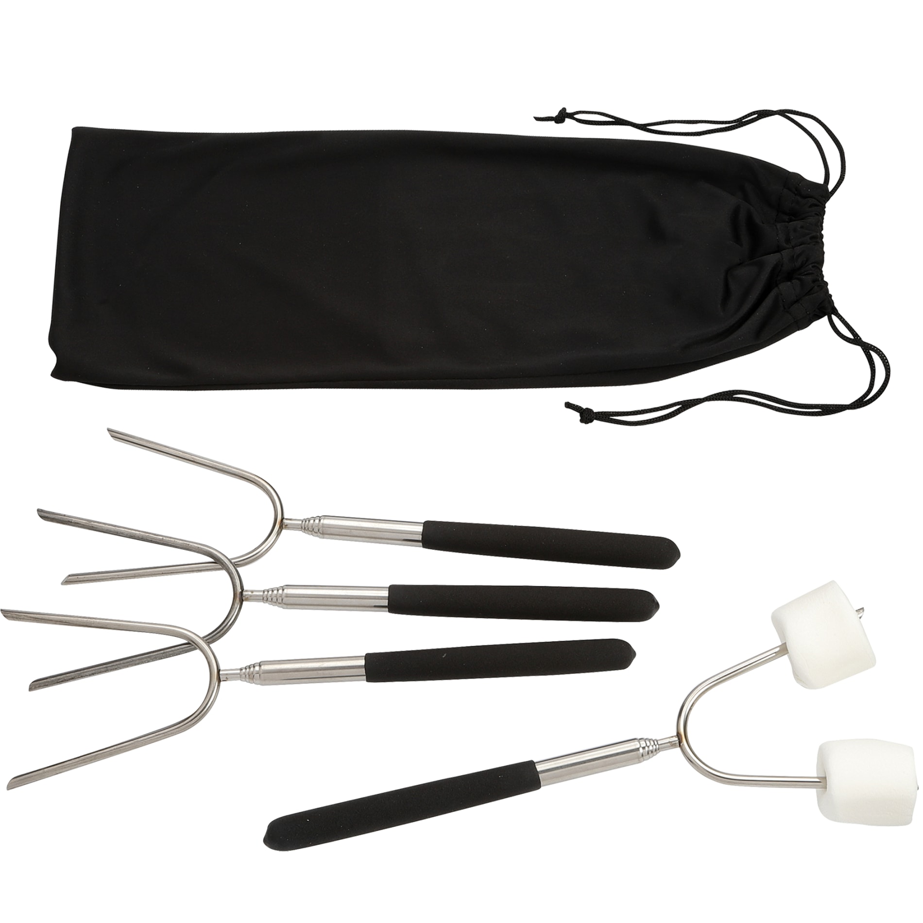 Extendable 34" Roasting Sticks with Carrying Case 12