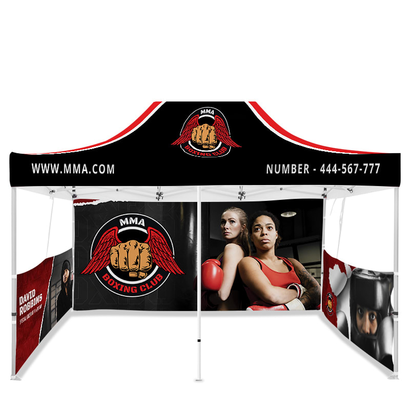 10ft X 20ft Full Color Pop Up Canopy Tents 20
