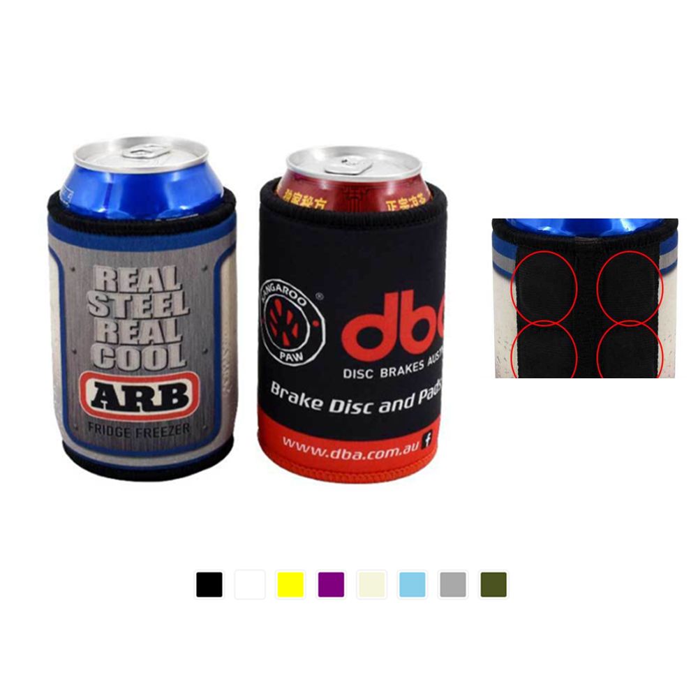 Neoprene Bottle Can Cooler, custom koozie with logo imprint 3