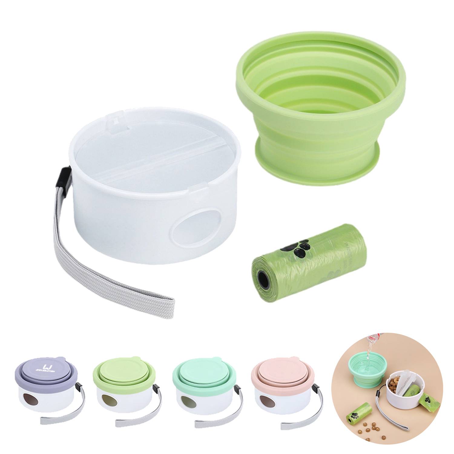 3 In 1 Multifunctional Pet Feeding Bowl 2
