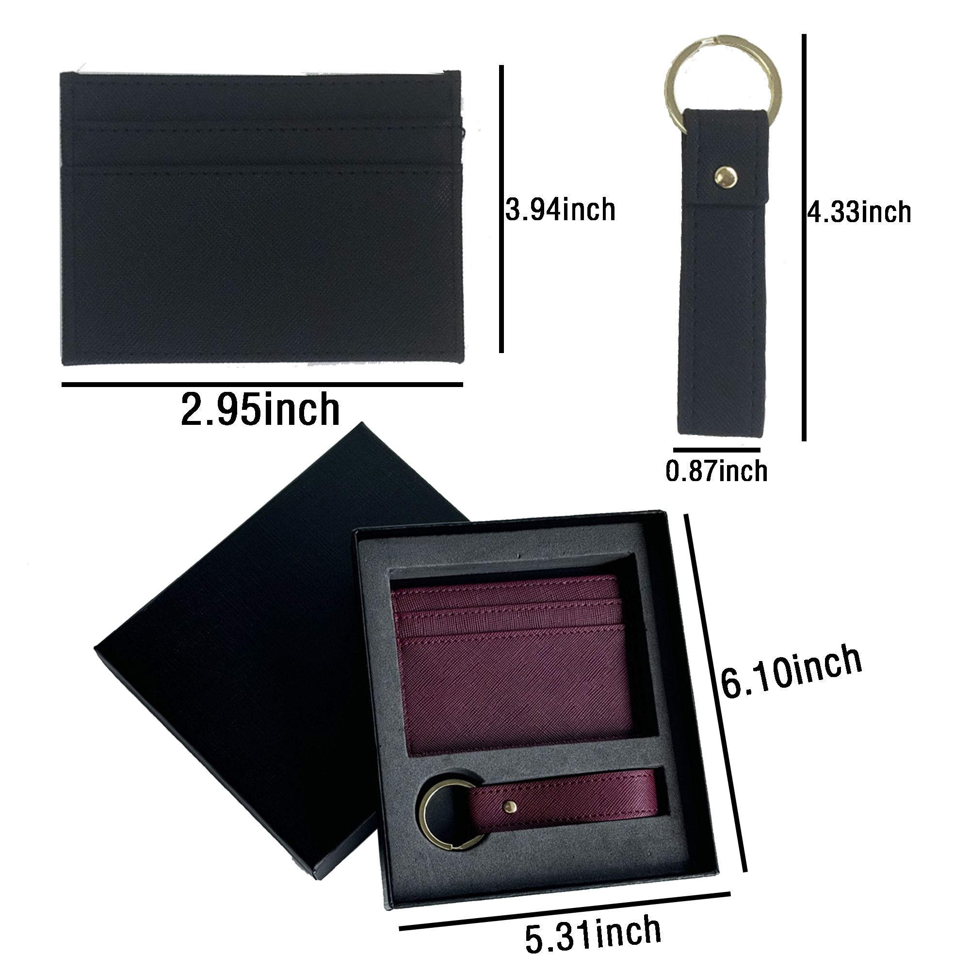 MOQ 10 PCS Compact Card Holder Set 1