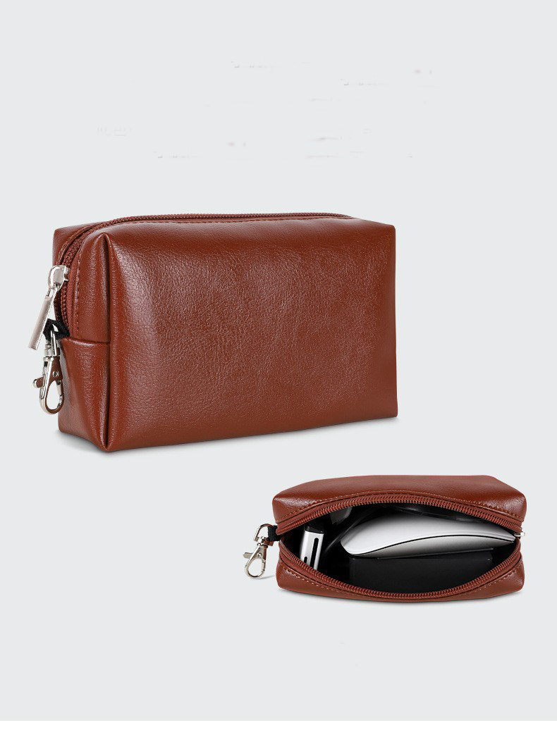Waterproof Anti-scratch Leather Sleeve with Pouch 6