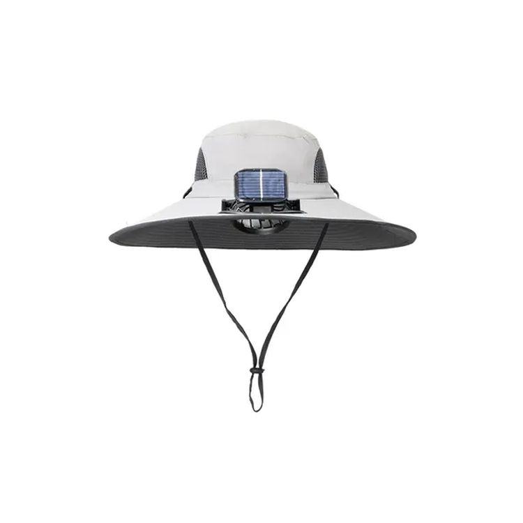 Solar Powered Sun Hat with Built-In Fan 3