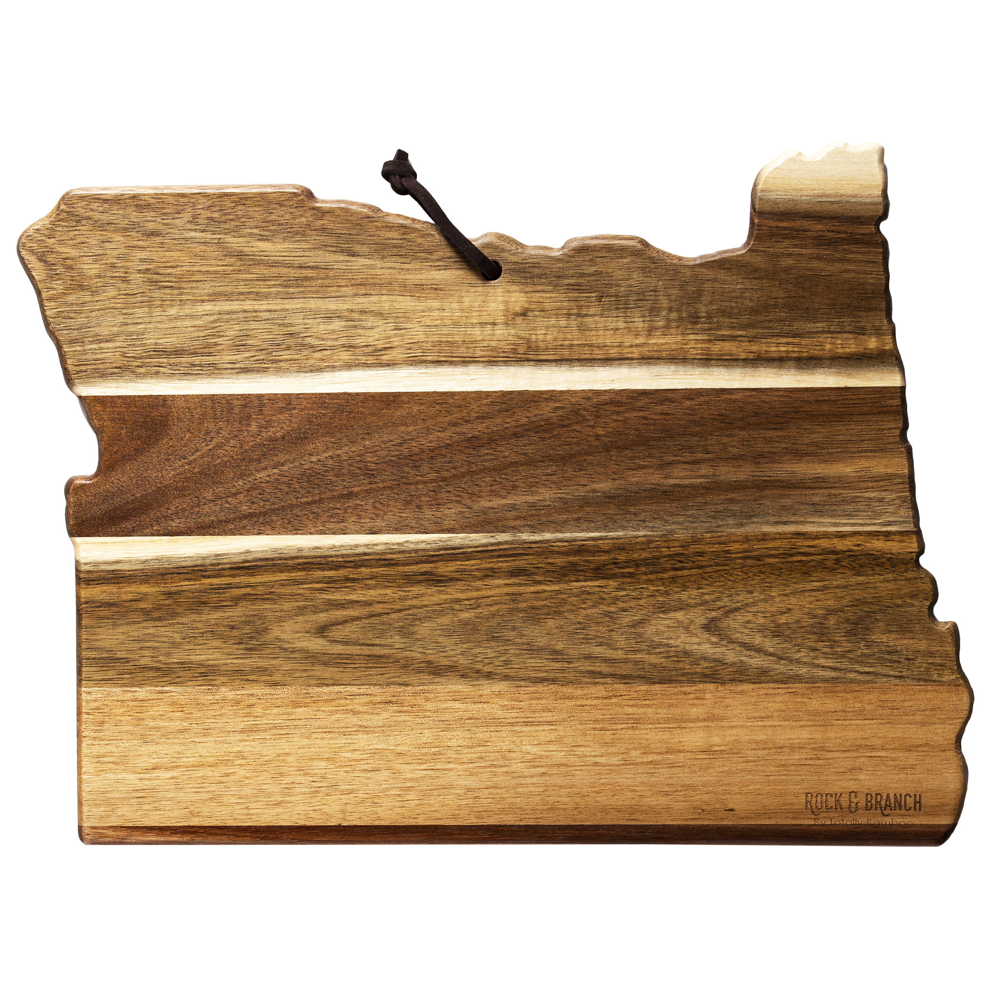 Rock & Branch® Origins Series Oregon State Shaped Cutting and Serving Board 5