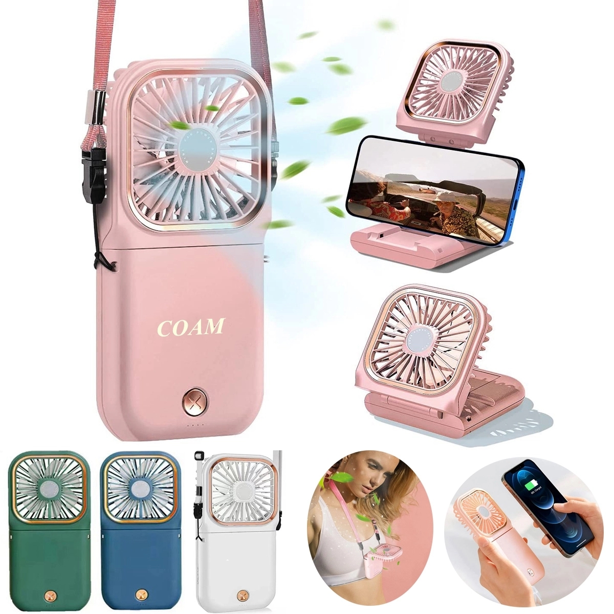Foldable Multifunctional Mini Fan 5
