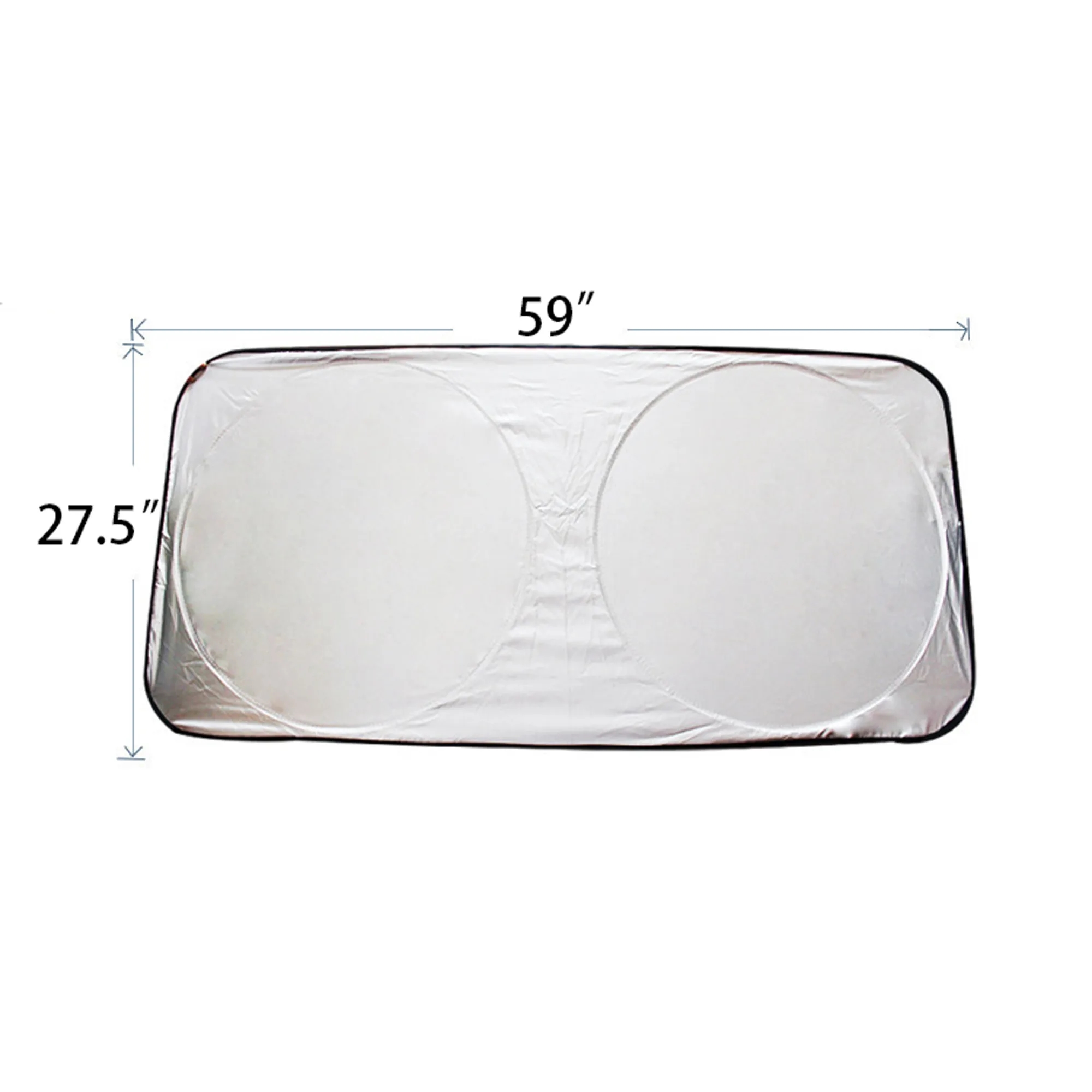 Fold Double Car Sunshade MOQ50 2