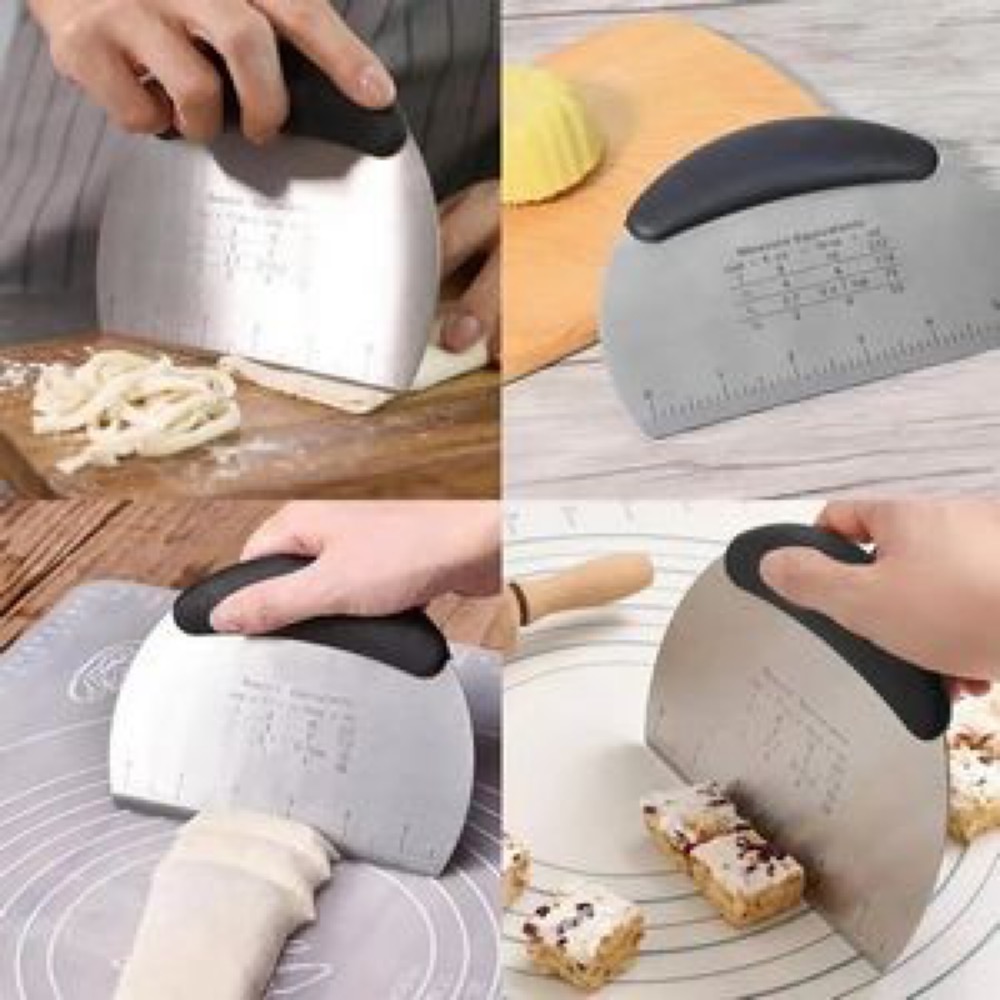Stainless Steel Pastry Scraper Cutter 4