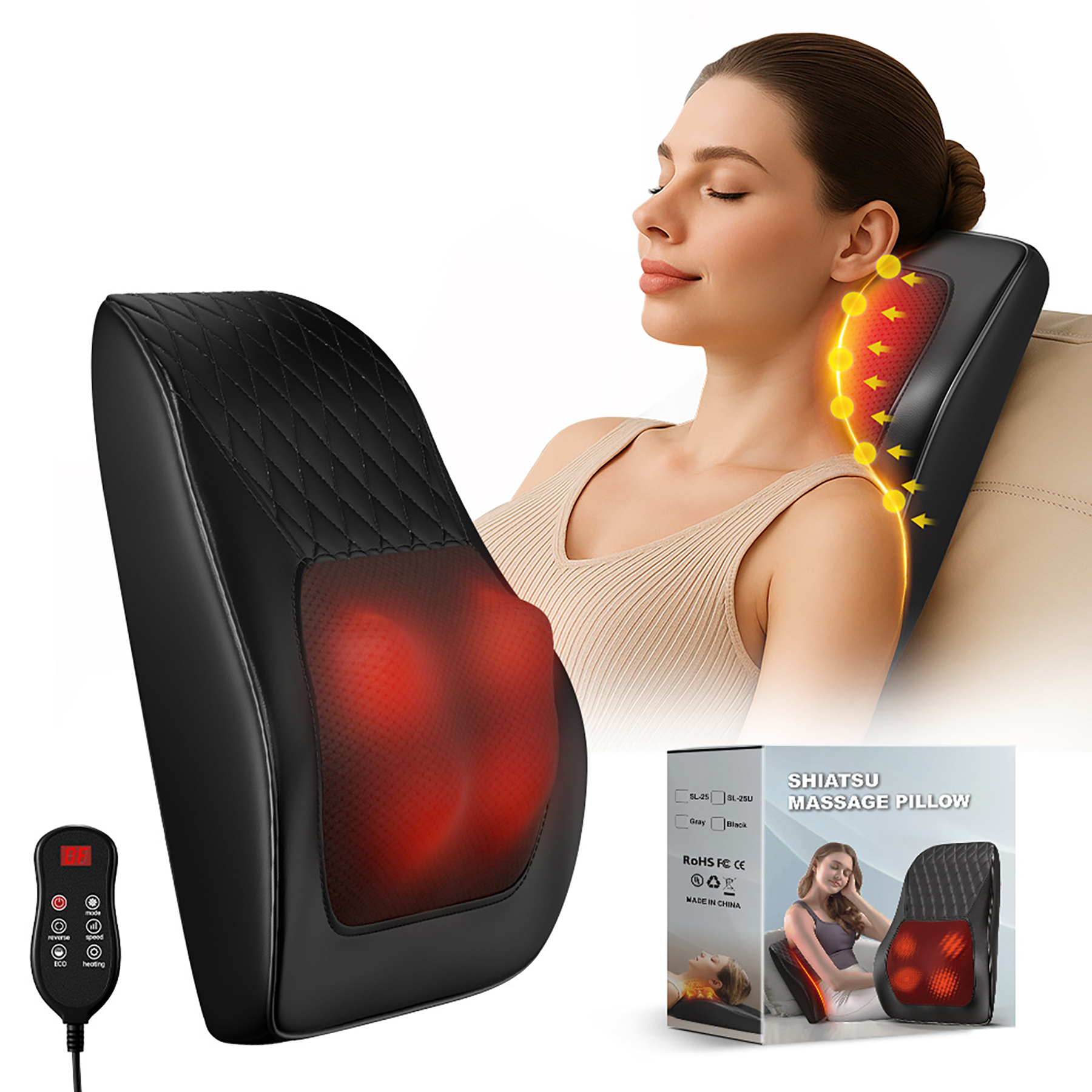 Heated Neck Back Massager 3