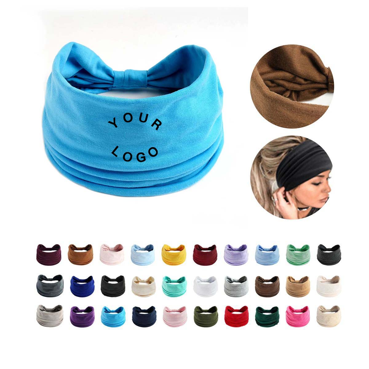 Breathable Athletic Hairband for Outdoor Use 57