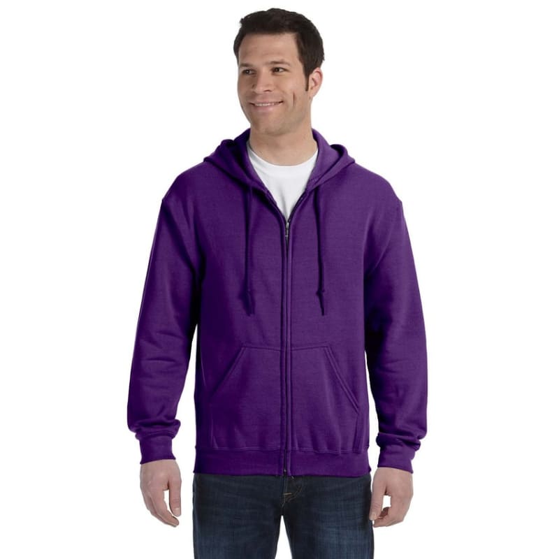 Custom Embroidered Unisex Full Zip Hoodies 36