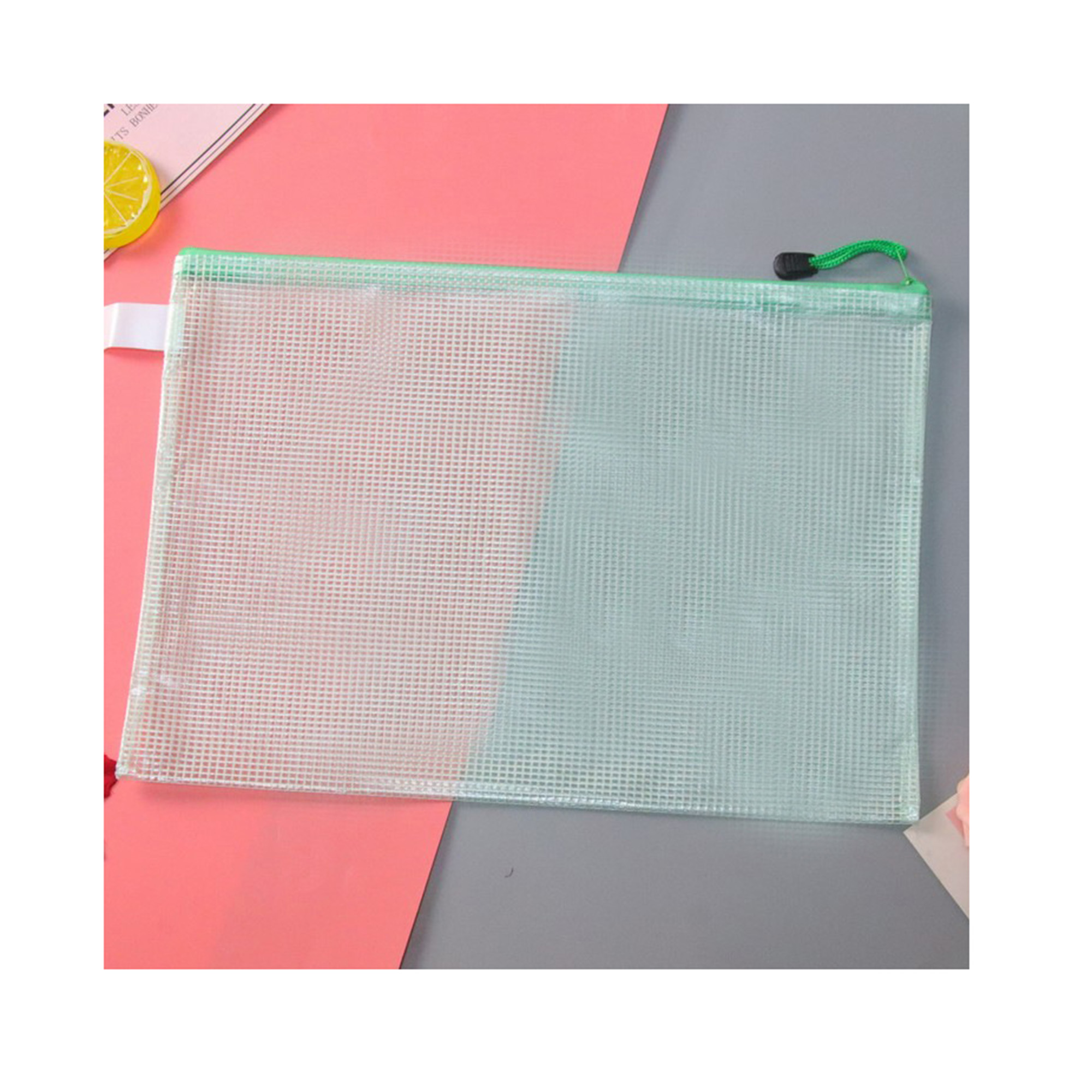 MOQ100 Transparent Stationery Bag 3