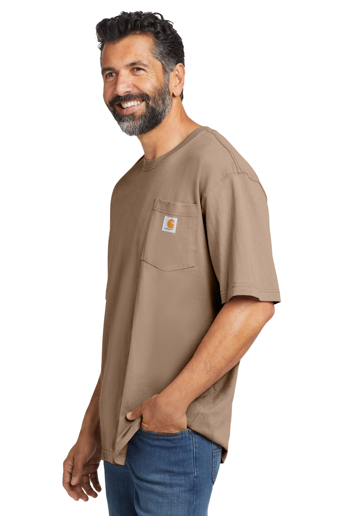 Carhartt Tall Workwear Pocket Short Sleeve T-Shirt. CTTK87 44