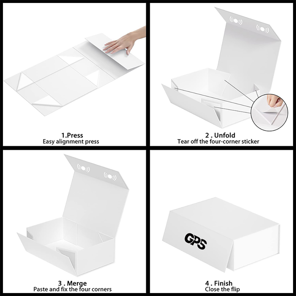 Elegant Collapsible Magnetic Gift Box 3