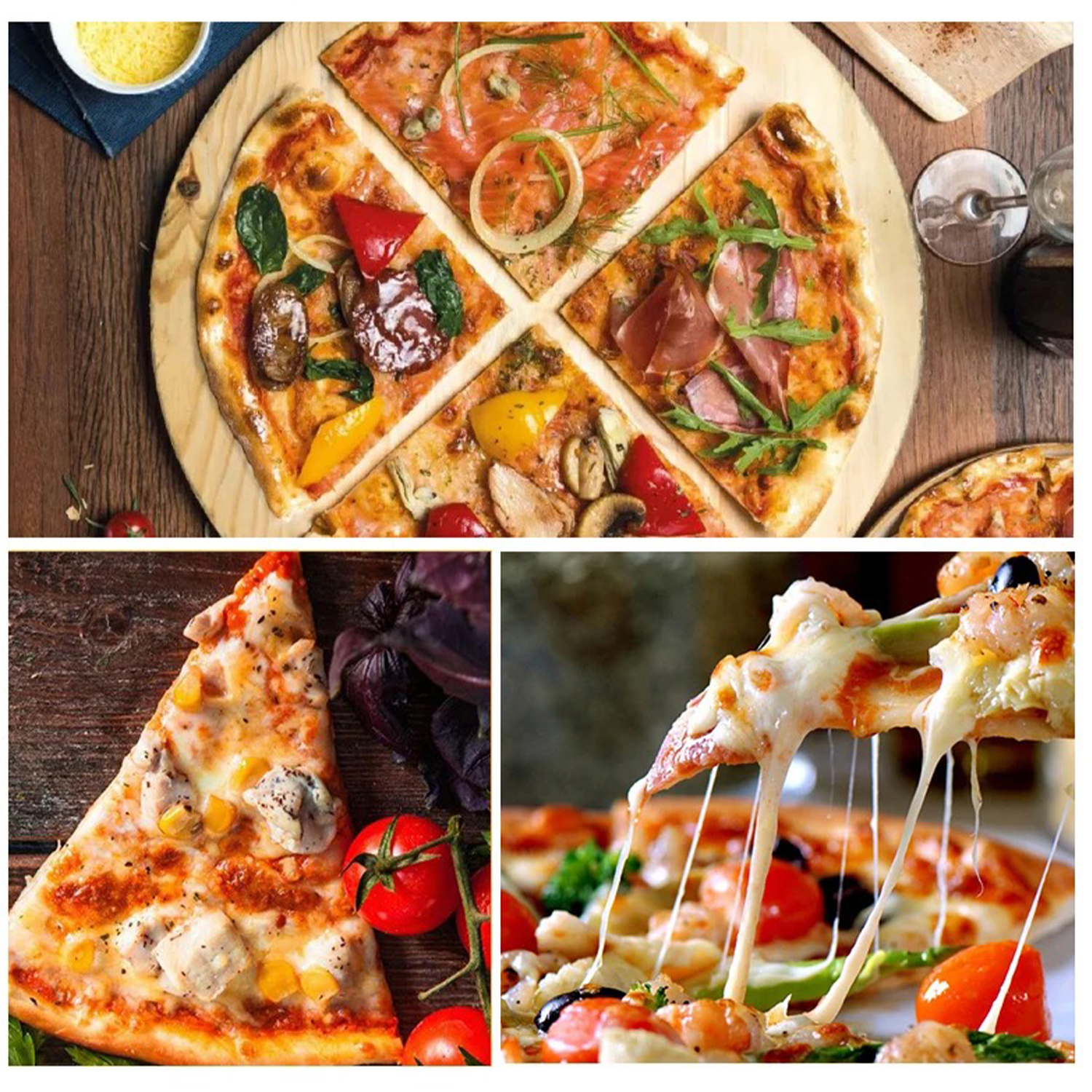 Wooden Handle Pizza Knife 5
