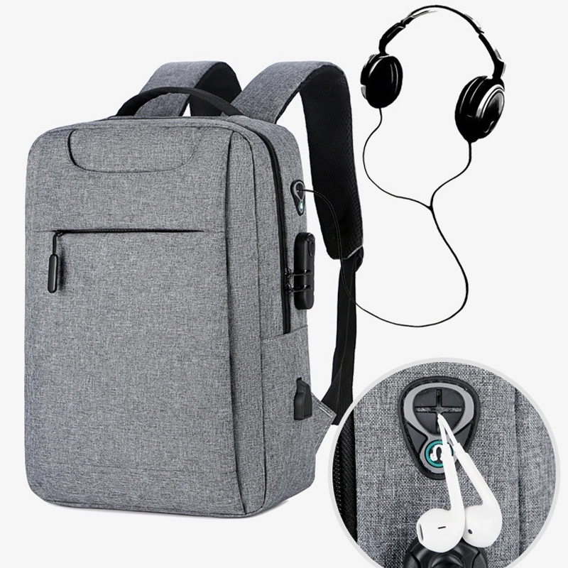 Custom Business Anti Theft Slim Durable Laptops Backpack 6