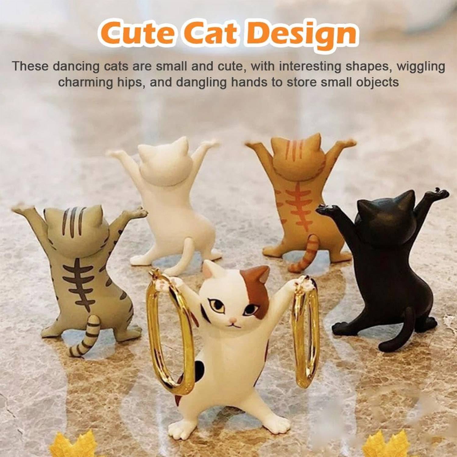 Dancing Cat Pen Holder (5 Sets) 4