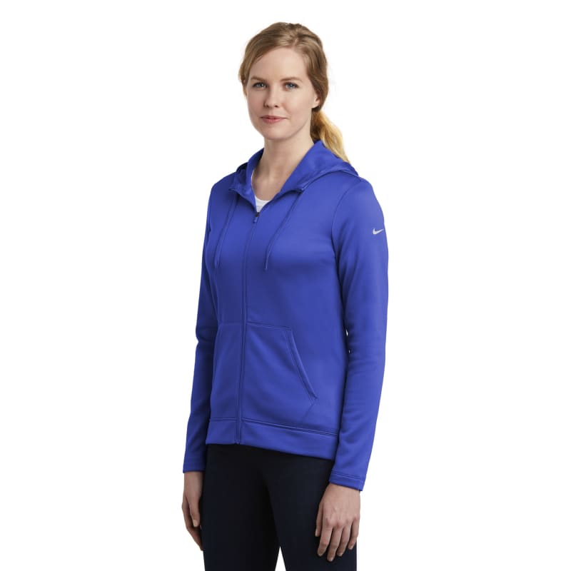 Nike Ladies Therma-FIT Full-Zip Fleece Hoodie., custom hoodie or sweatshirt with logo imprint 14