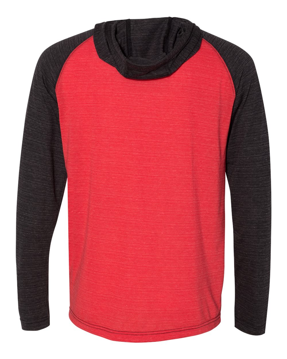Unisex Yarn-Dyed Hooded Raglan T-Shirt - 8127 25