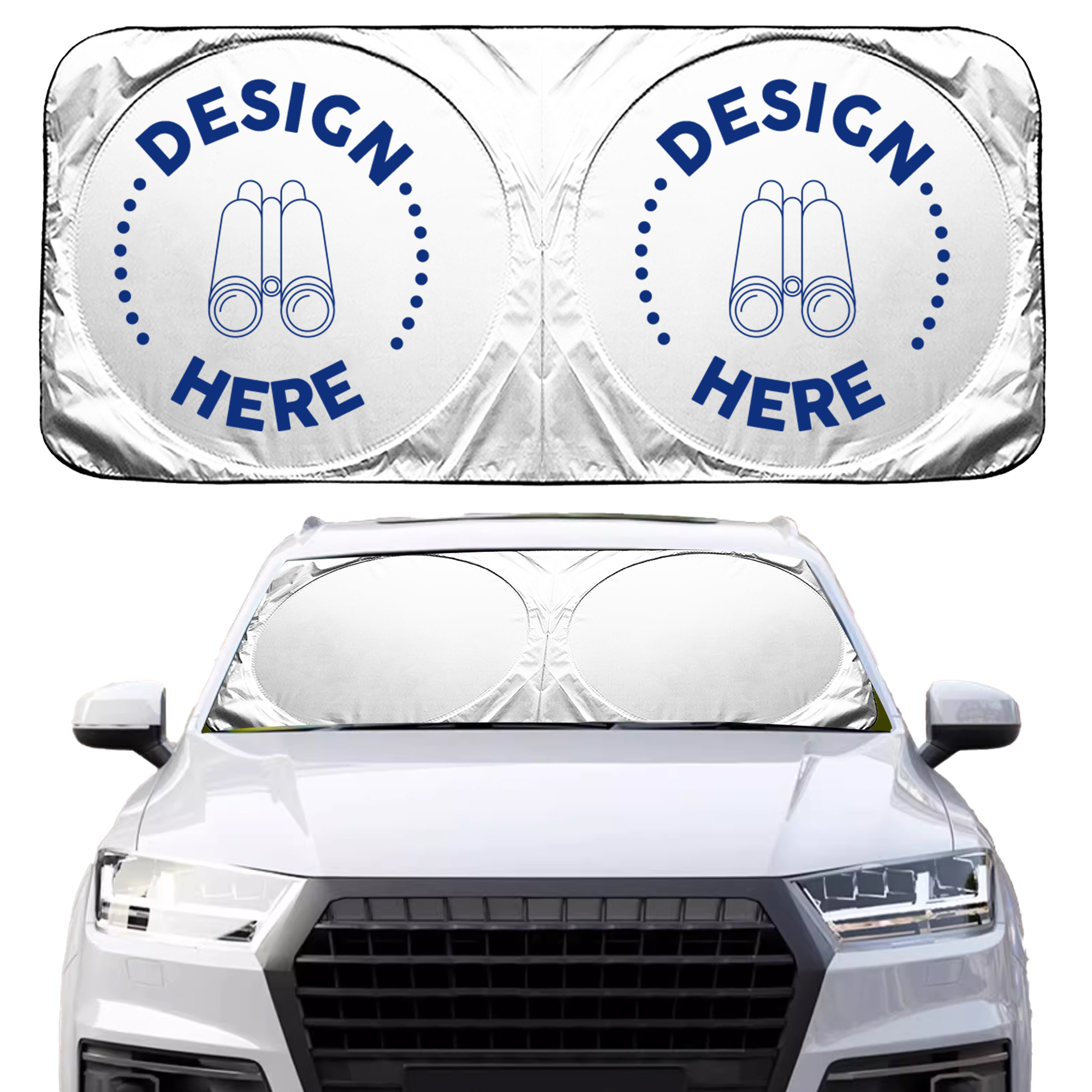 Car windshield sunshade 2
