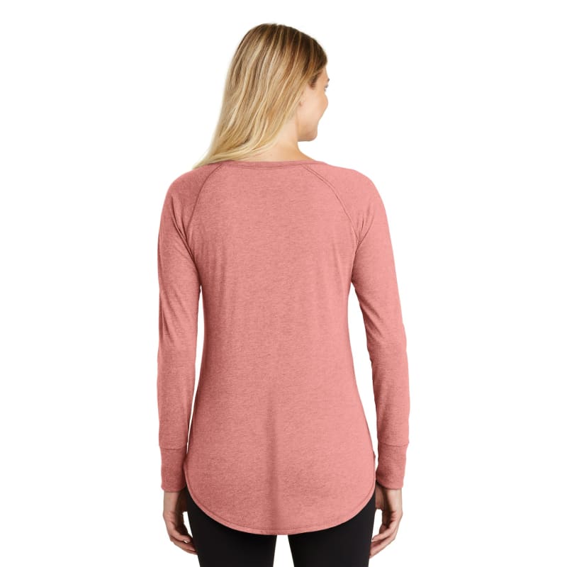 District Women's Perfect Tri Long Sleeve Tunic Tee. 7
