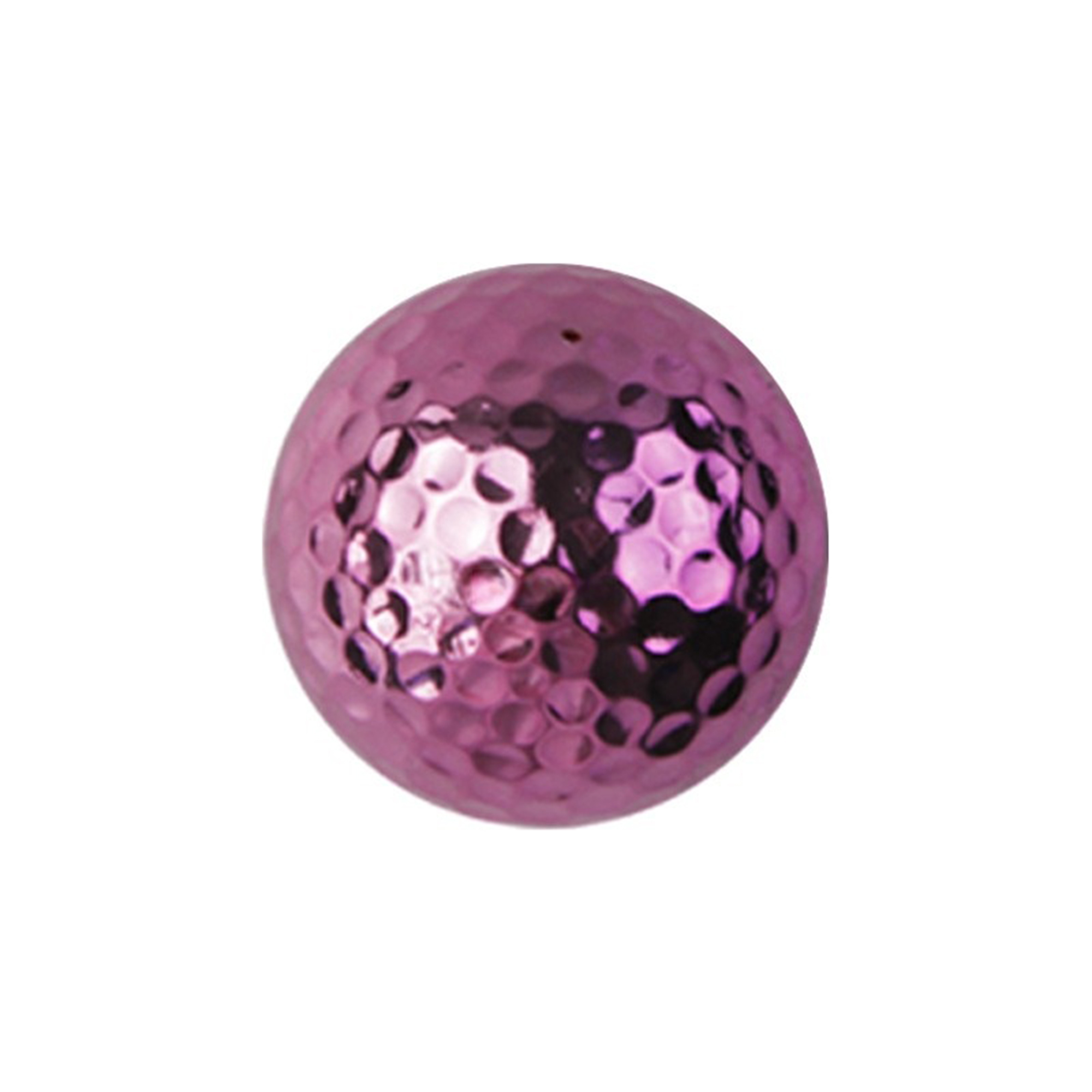Electroplated Metal Golf Ball With Two Layer Construction 5