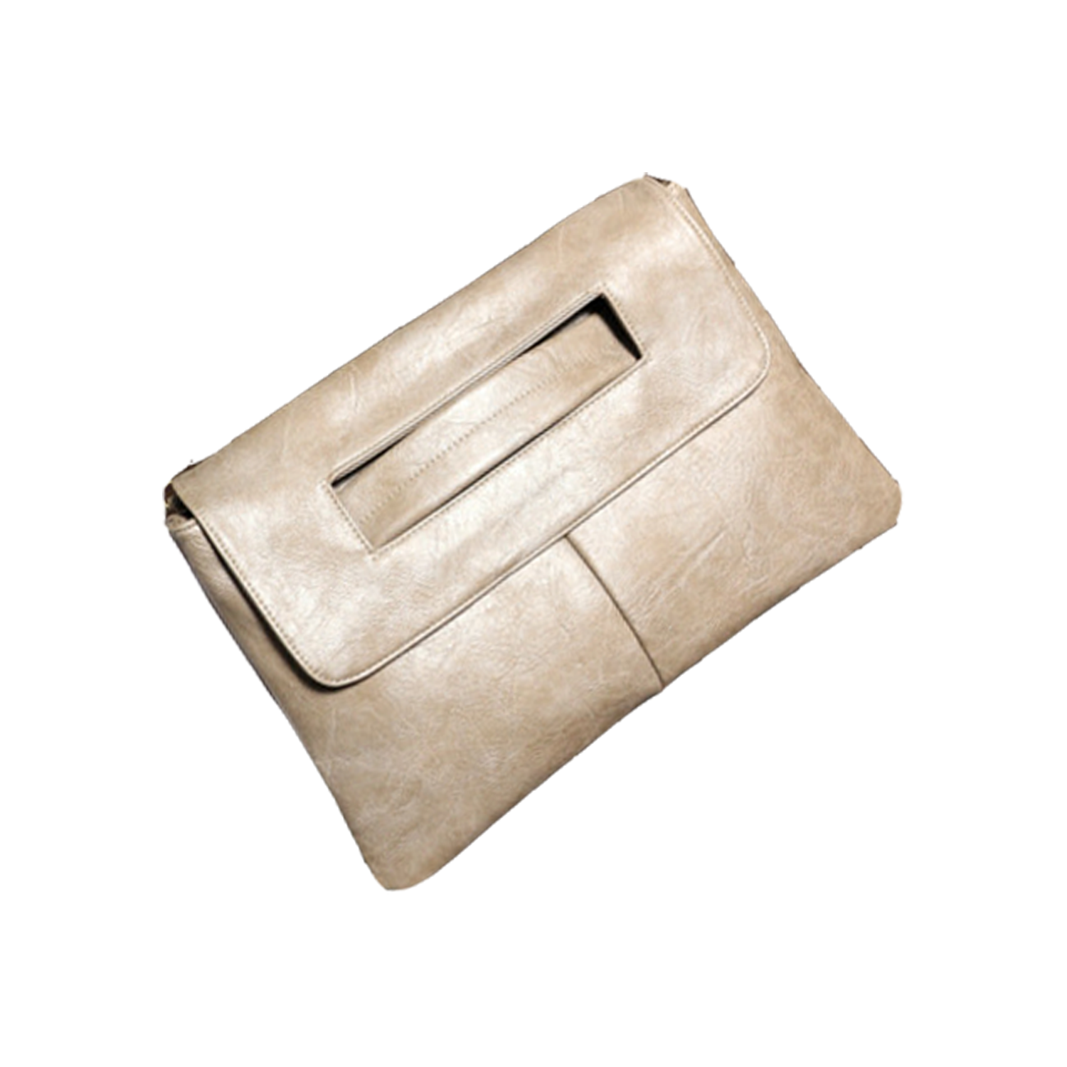 Large-capacity PU messenger bag 3