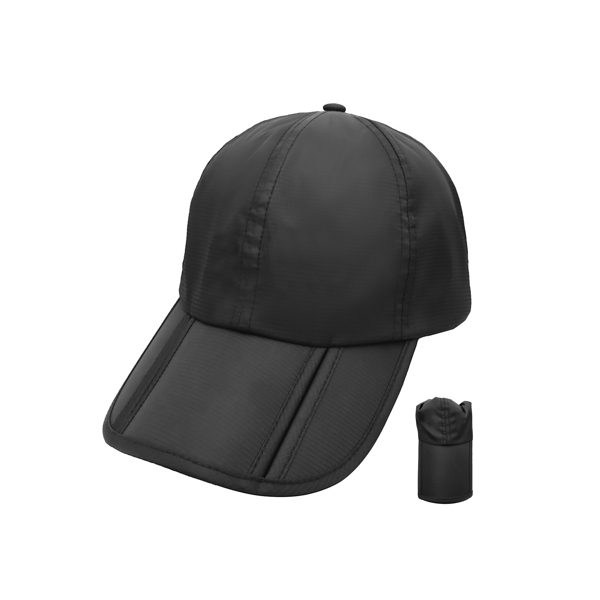Polyester Foldable Waterproof Baseball Cap With UPF Protection 9