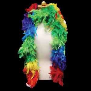 Multi Color Adult Size Feather Boa 3