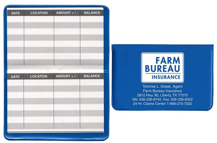 Bank Card Register Card 18