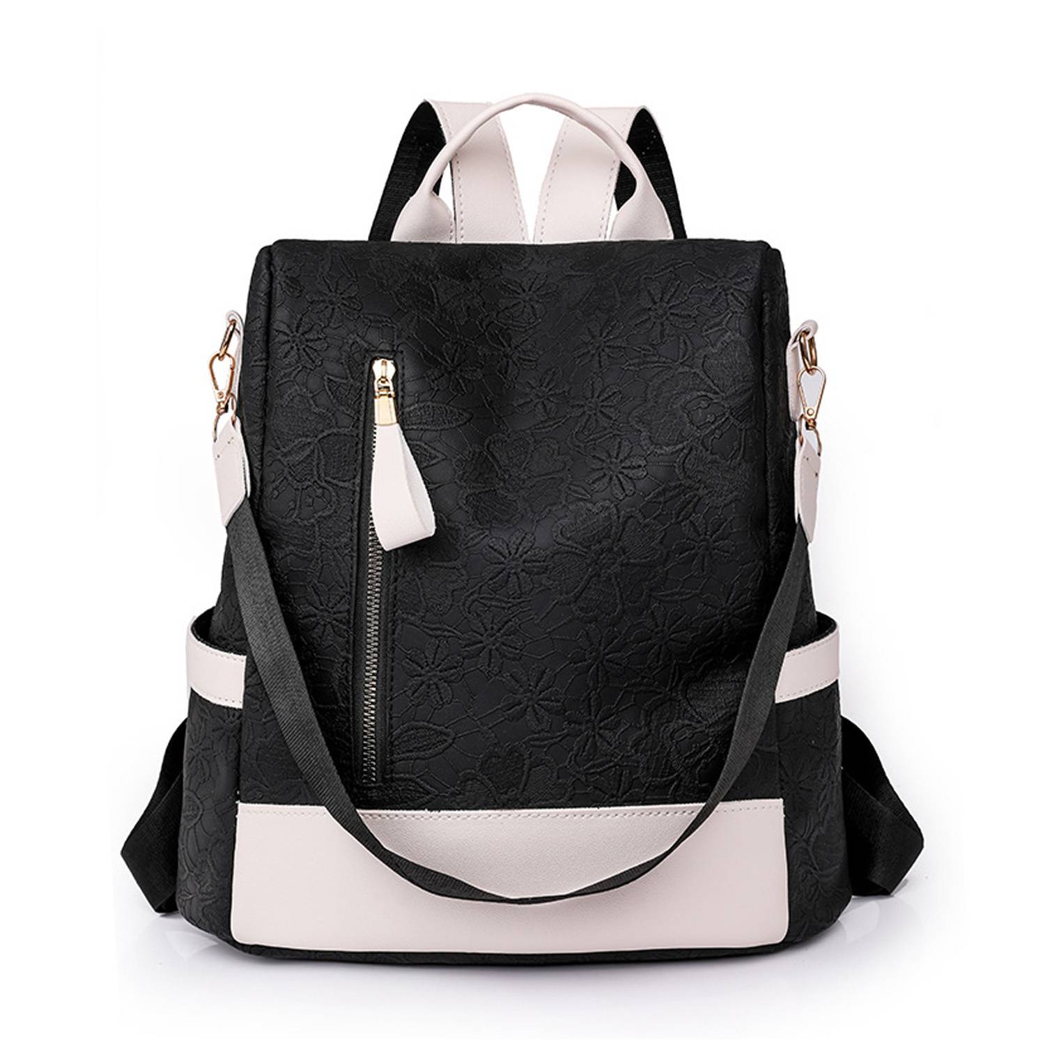 PU Leather Leisure Retro Outdoor Travel Backpack 5