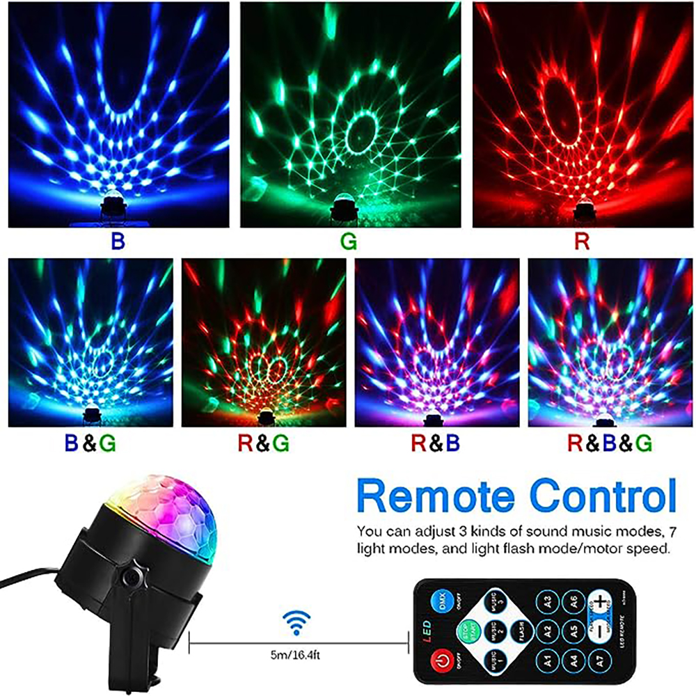Remote Control Led Stage Starry Sky Light 7