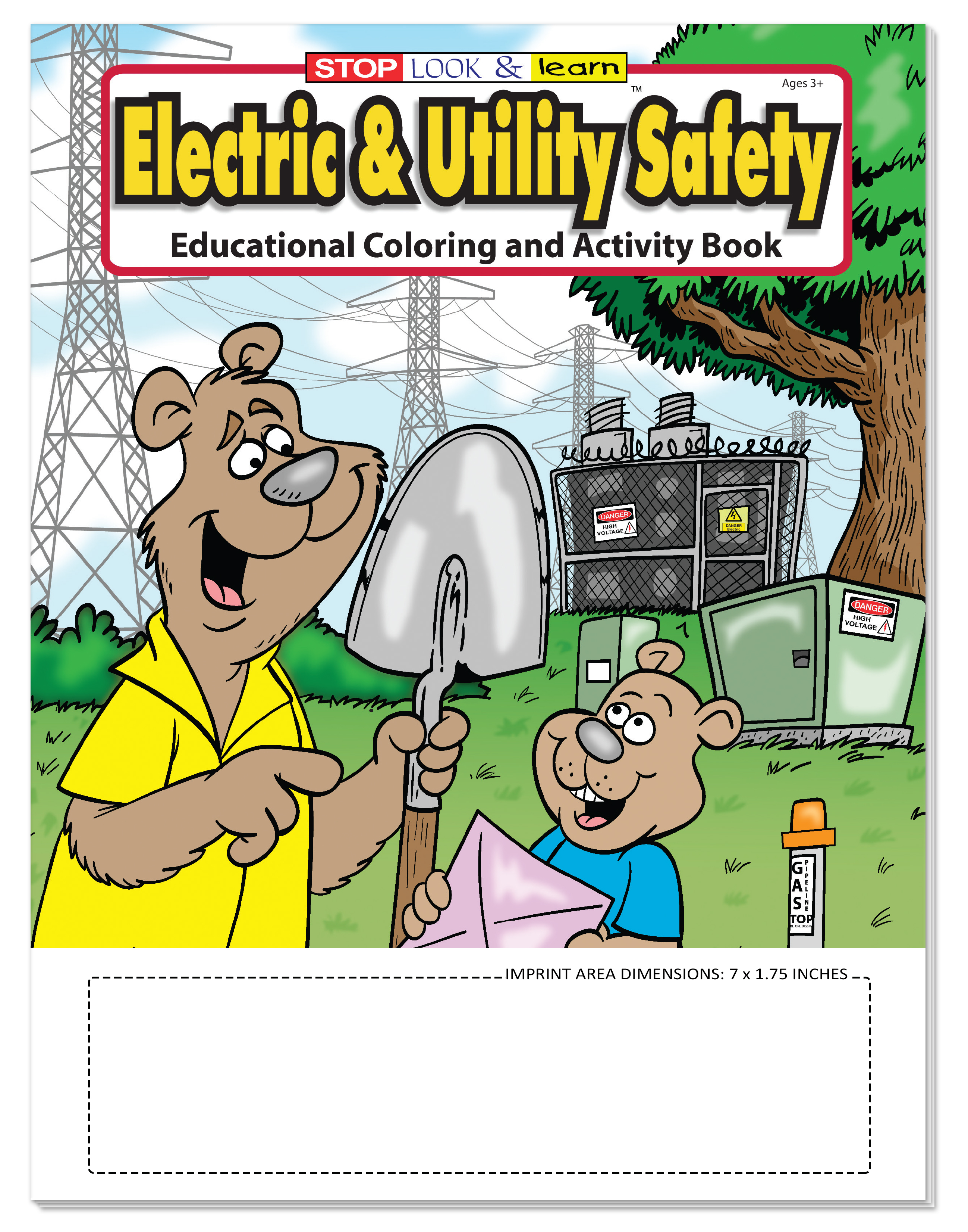 COLORING BOOK - Electric and Utility Safety Coloring & Activity Book 3