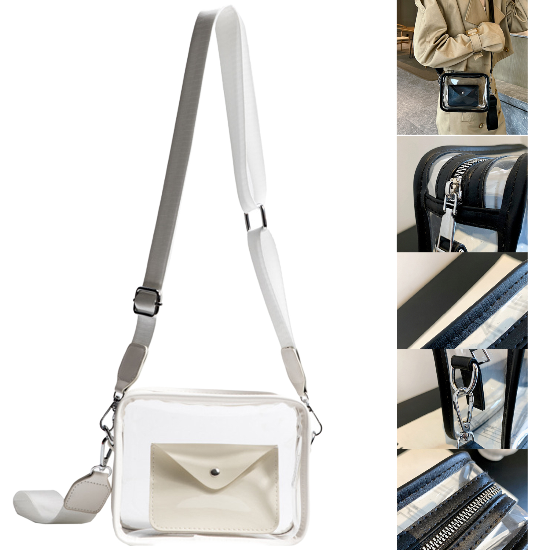 Mini Clear Crossbody Purse 2