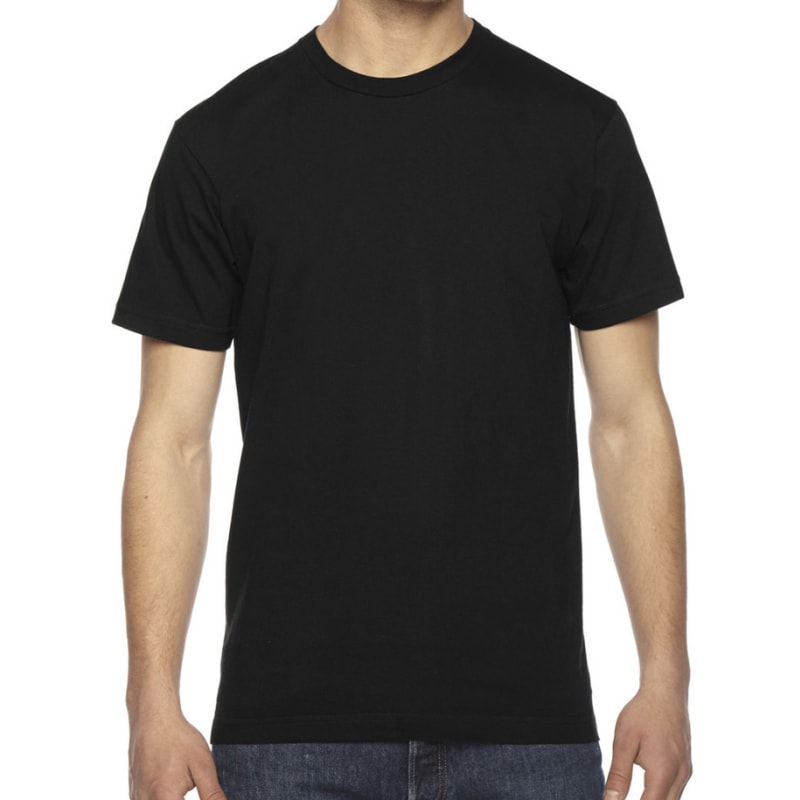 American Apparel Unisex Fine Jersey Short-Sleeve T-Shirt 7