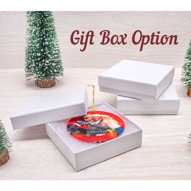 Full Color Ceramic Christmas Ornament 6