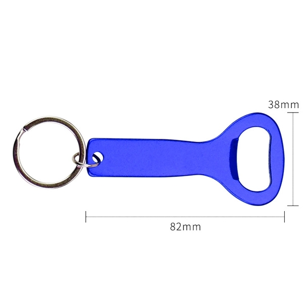 Flat Top Bottle Opener Keychain 4