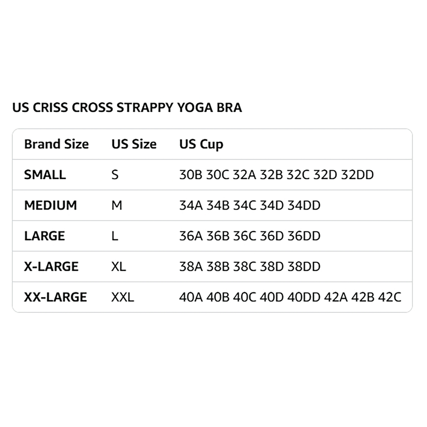 Women's Strappy Sports Bra 8