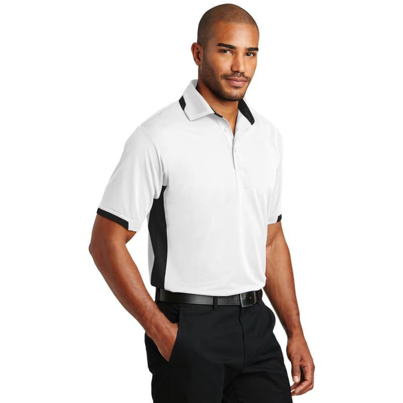 Port Authority Dry Zone Colorblock Ottoman Polo. 15