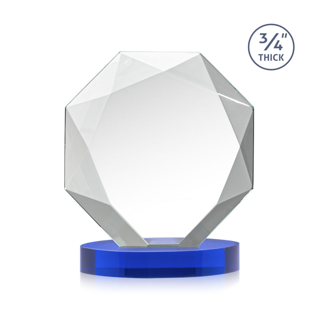 Bradford VividPrint™ Award on Alberton Base - Blue 15