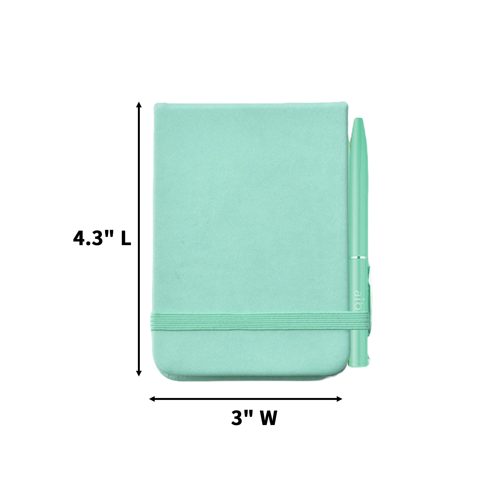 A7 PU Cover Pocket Notebook With Elastic Band 7