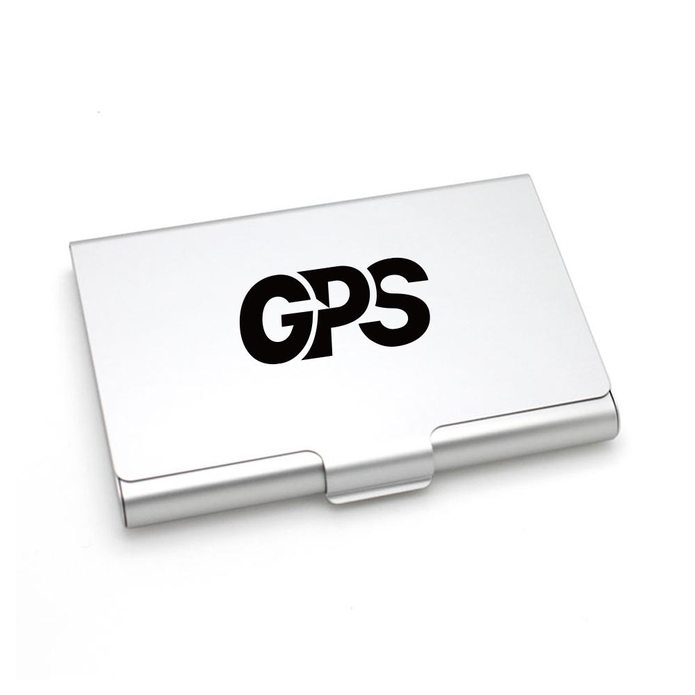 3 5/8 " Aluminum Alloy Business Card Holder 4