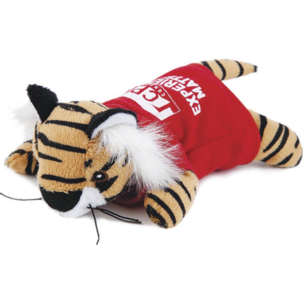 So Soft 8" Laying Beanie Animal- Gold Tiger 5