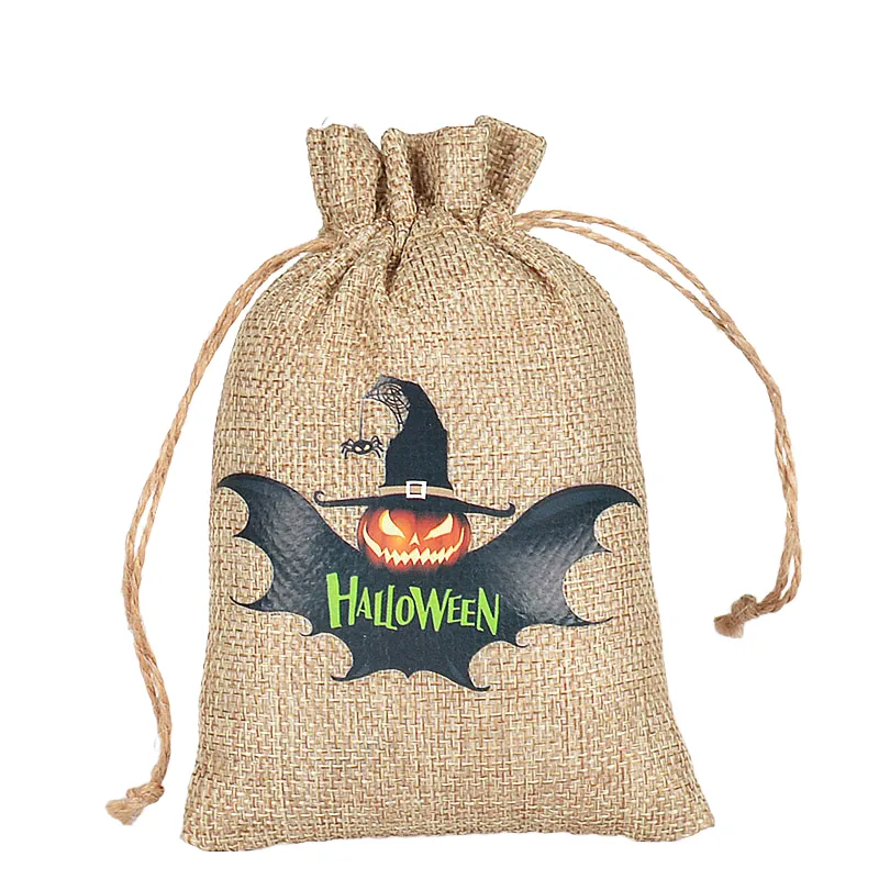 Burlap Drawstring Bag 3.94x5.91x1.18 Inch Compact Size 14